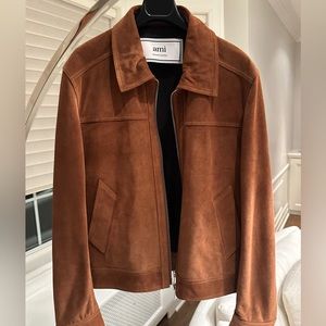 Ami Alexandre Mattiussi - Brown suede jacket